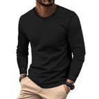 Round Neck Waffle Casual Top For Men